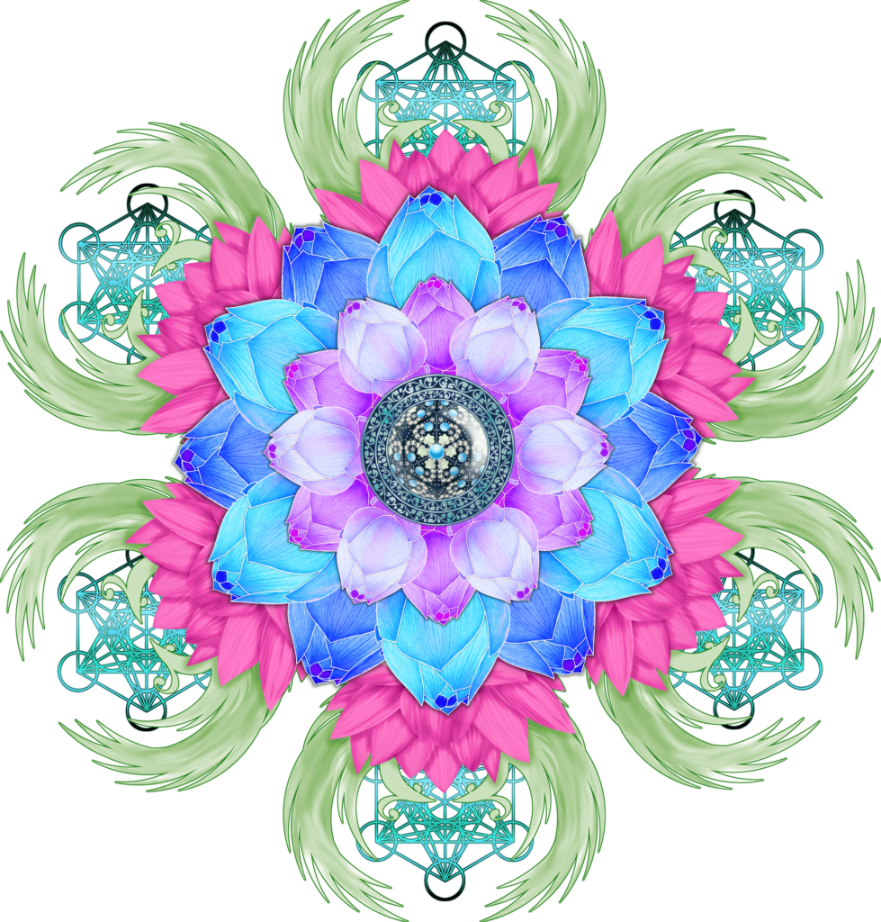 mandala blomma